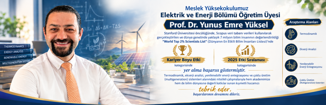 Prof. Dr. Yunus Emre YÜKSEL